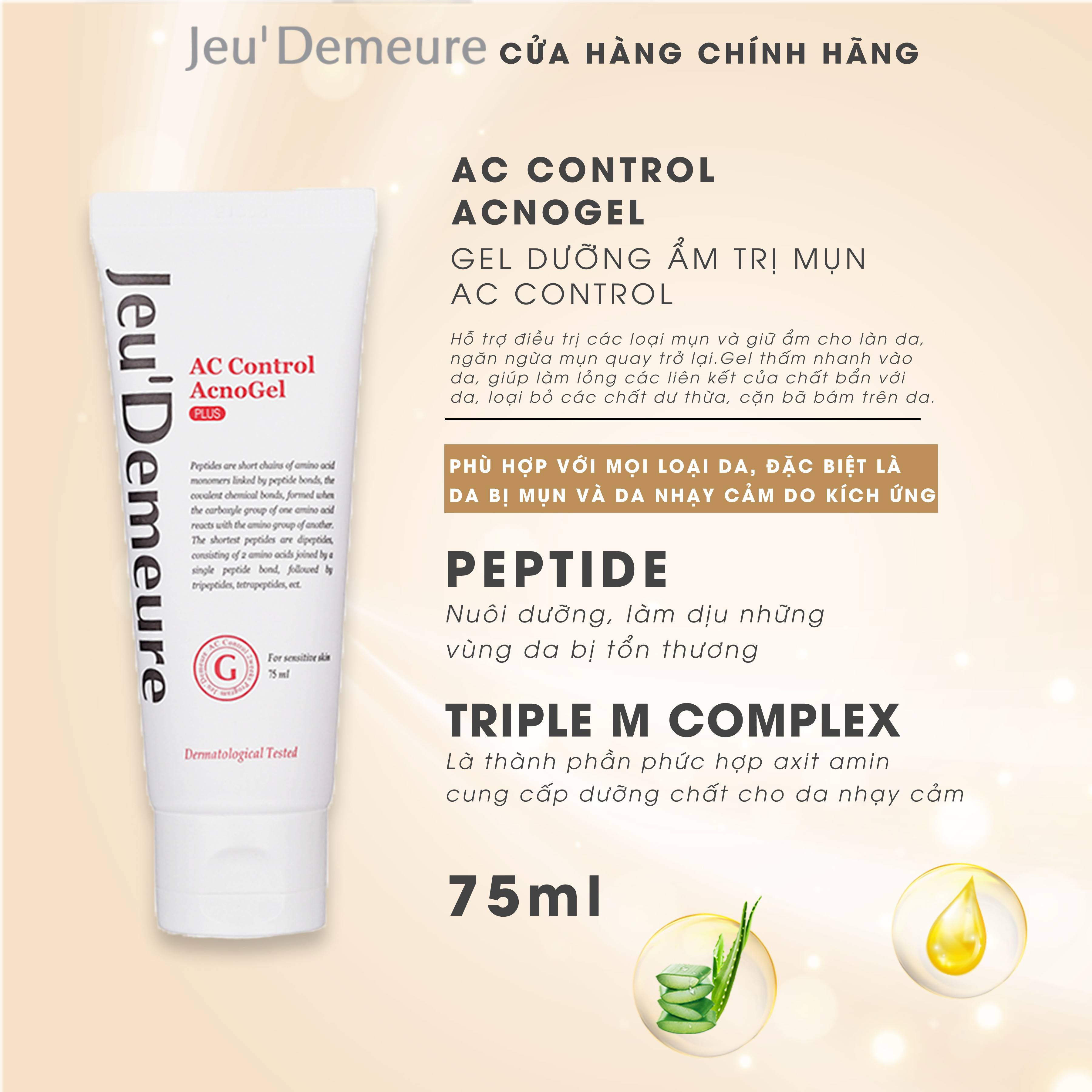 Gel dưỡng Jeu Demeure AC Control - Gel